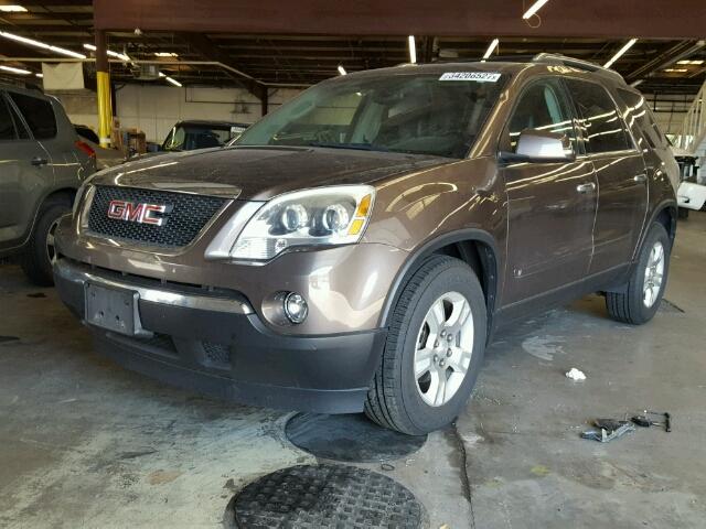 1GKEV23D49J194867 - 2009 GMC ACADIA SLT ყავისფერი ფოტო 2