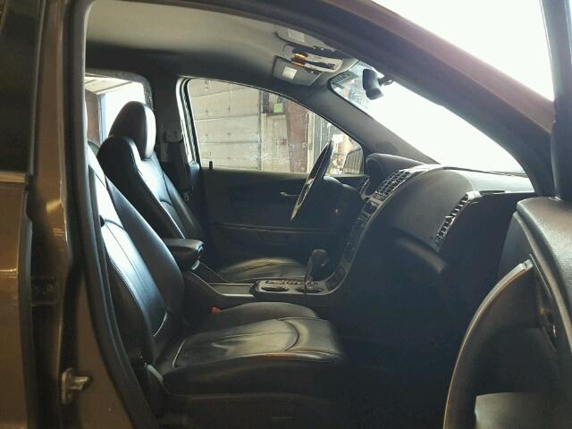 1GKEV23D49J194867 - 2009 GMC ACADIA SLT ყავისფერი ფოტო 5