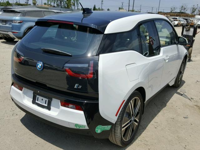 WBY1Z4C55EV276014 - 2014 BMW I3 REX WHITE photo 4