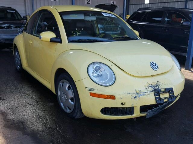 3VWPG3AG6AM020871 - 2010 VOLKSWAGEN NEW BEETLE YELLOW photo 1