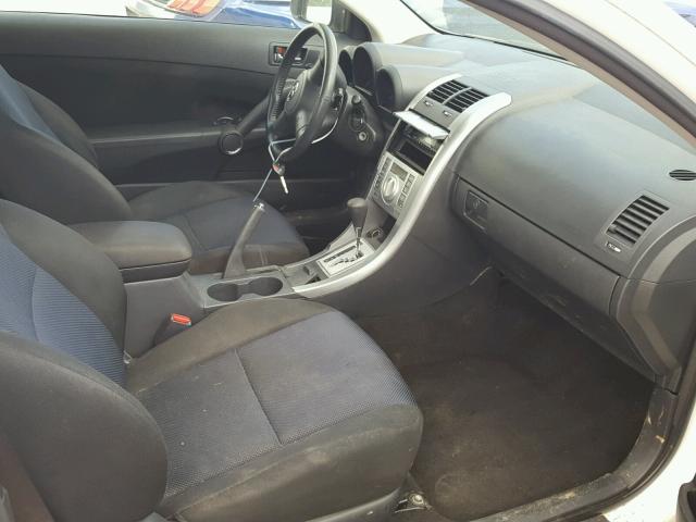 JTKDE177350015300 - 2005 TOYOTA SCION TC 白色 照片 5
