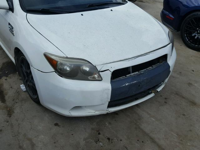 JTKDE177350015300 - 2005 TOYOTA SCION TC 白色 照片 9