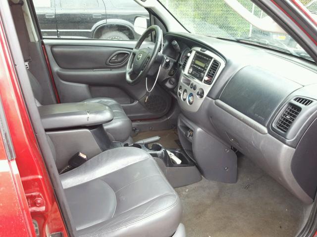 4F2CZ061X3KM34809 - 2003 MAZDA TRIBUTE ES 红色 照片 5