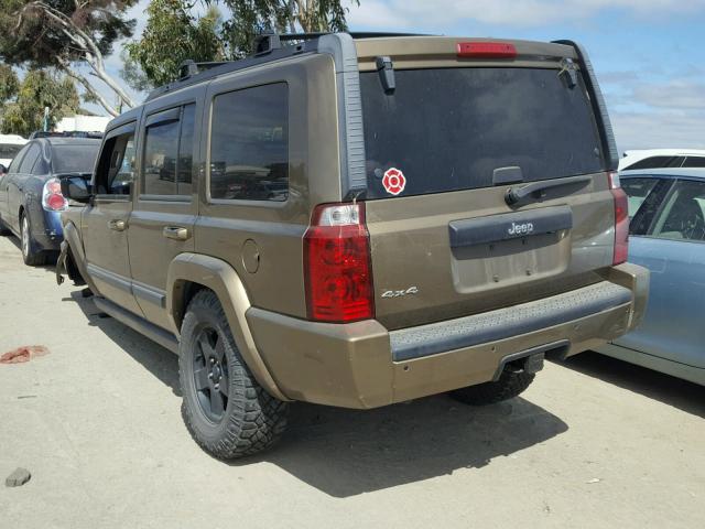 1J8HG48K39C509919 - 2009 JEEP COMMANDER 金色 照片 3
