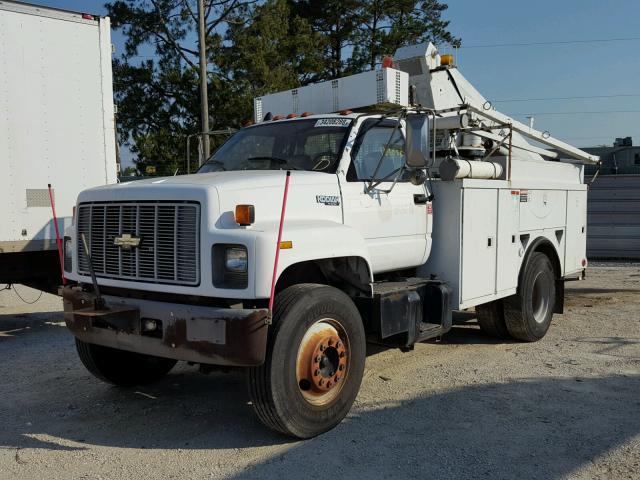 1GBM7H1J2SJ110455 - 1995 CHEVROLET KODIAK C7H WHITE photo 2