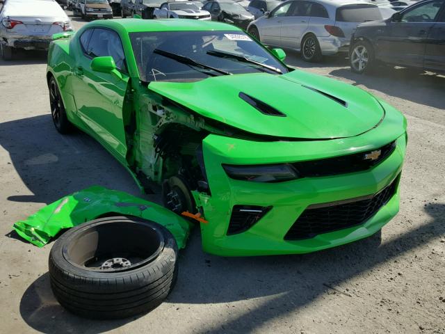 1G1FF1R7XH0193700 - 2017 CHEVROLET CAMARO SS GREEN photo 1
