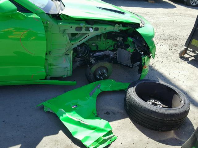 1G1FF1R7XH0193700 - 2017 CHEVROLET CAMARO SS GREEN photo 9