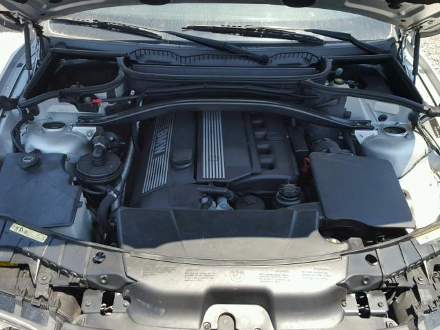 WBXPA93446WG75554 - 2006 BMW X3 3.0I SILVER photo 7