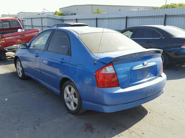 KNAFE121165228475 - 2006 KIA NEW SPECTR BLUE photo 3