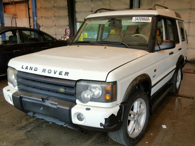 SALTW16483A815808 - 2003 LAND ROVER DISCOVERY WHITE photo 2
