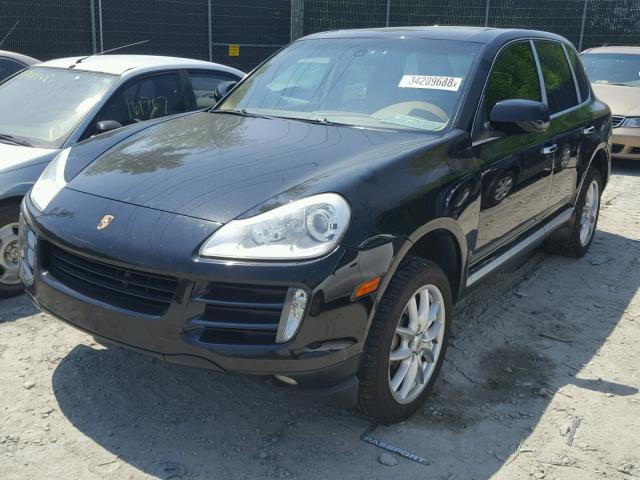 WP1AB29P99LA46561 - 2009 PORSCHE CAYENNE S BLACK photo 2