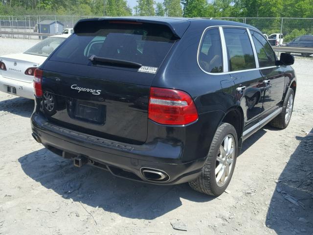 WP1AB29P99LA46561 - 2009 PORSCHE CAYENNE S BLACK photo 4