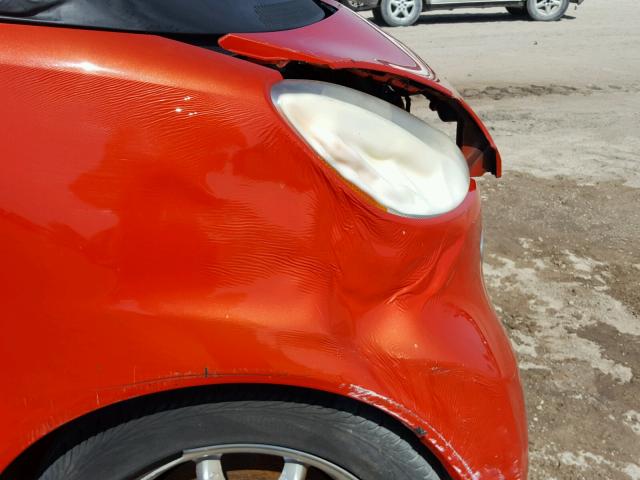 WMEEK31X98K186149 - 2008 SMART FORTWO PAS 红色 照片 9