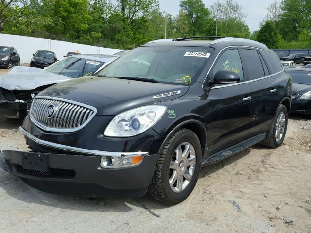 5GAER23D59J206445 - 2009 BUICK ENCLAVE CX BLACK photo 2