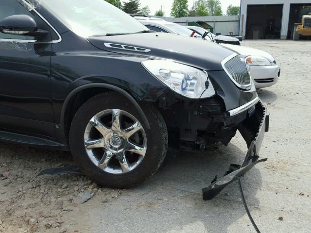 5GAER23D59J206445 - 2009 BUICK ENCLAVE CX BLACK photo 9