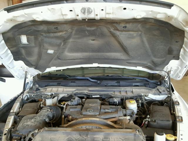 3C6UR4CL6DG570260 - 2013 RAM 2500 ST WHITE photo 7