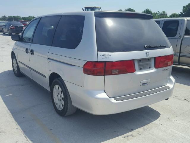 2HKRL18531H519441 - 2001 HONDA ODYSSEY LX SILVER photo 3