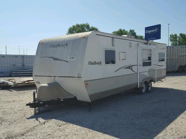 4YDT28K287B450043 - 2007 KEYSTONE OUTBACK WHITE photo 2