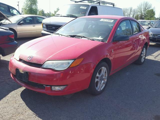 1G8AW12F34Z162808 - 2004 SATURN ION LEVEL RED photo 2