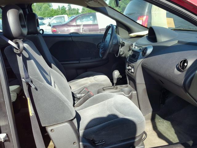 1G8AW12F34Z162808 - 2004 SATURN ION LEVEL RED photo 5