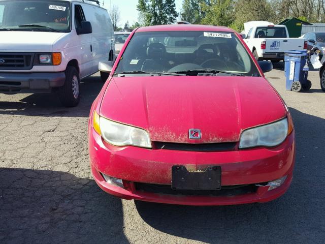1G8AW12F34Z162808 - 2004 SATURN ION LEVEL RED photo 9