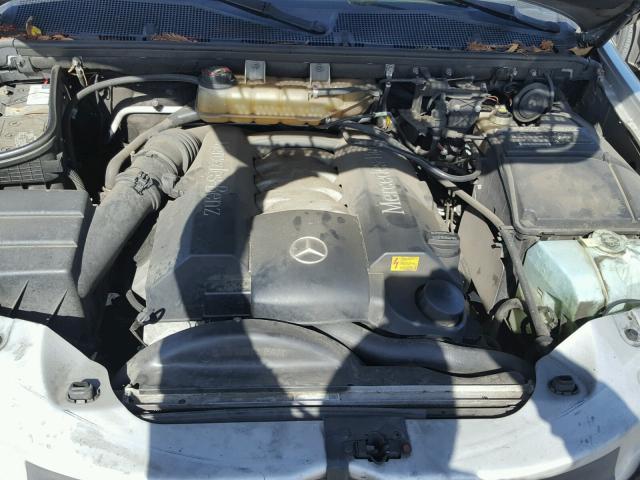 4JGAB72E51A241995 - 2001 MERCEDES-BENZ ML 430 GRAY photo 7