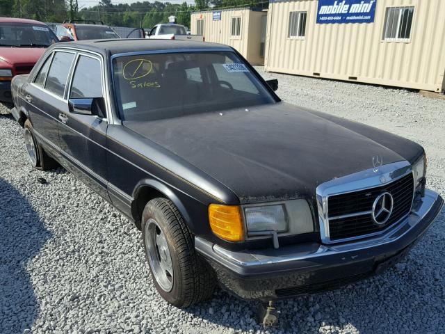 WDBCA35D86A249270 - 1986 MERCEDES-BENZ 420 SEL BLACK photo 1