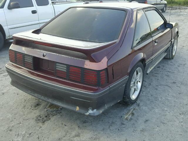 1FABP42EXJF243453 - 1988 FORD MUSTANG GT TWO TONE photo 4