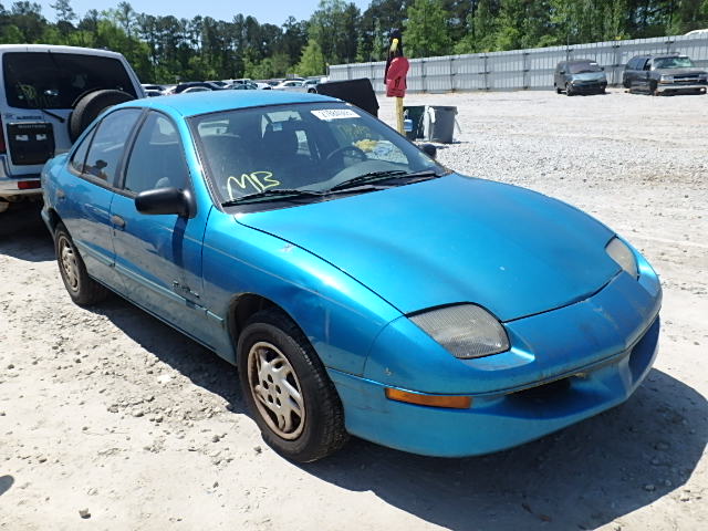 1G2JB5248W7536095 - 1998 PONTIAC SUNFIRE SE BLUE photo 1