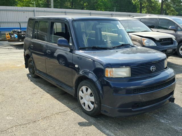JTLKT334854005838 - 2005 TOYOTA SCION XB Blau Foto 1