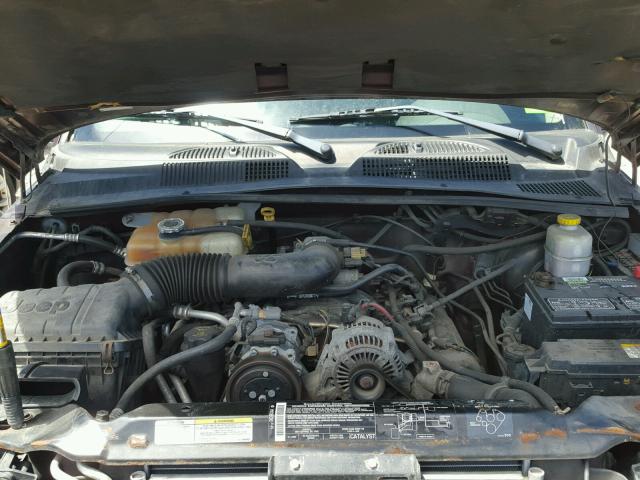 1J4GL58K24W257862 - 2004 JEEP LIBERTY LI BURGUNDY photo 7