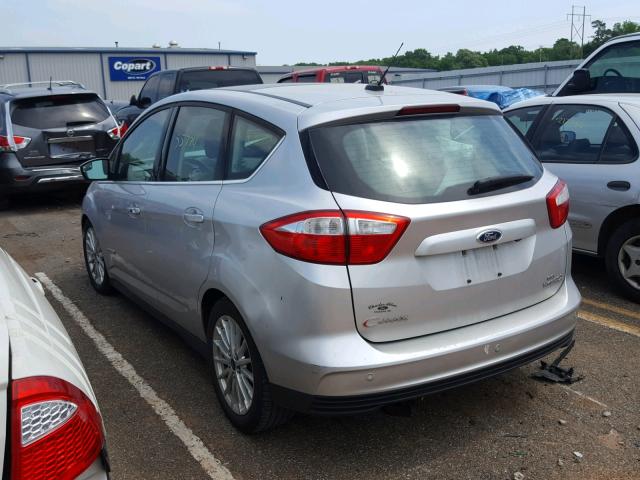 1FADP5BU4EL515556 - 2014 FORD C-MAX SEL SILVER photo 3