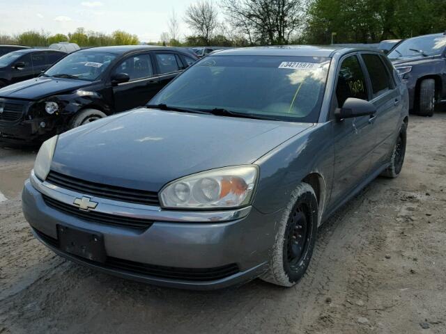1G1ZT64885F340544 - 2005 CHEVROLET MALIBU MAX ნაცრისფერი ფოტო 2