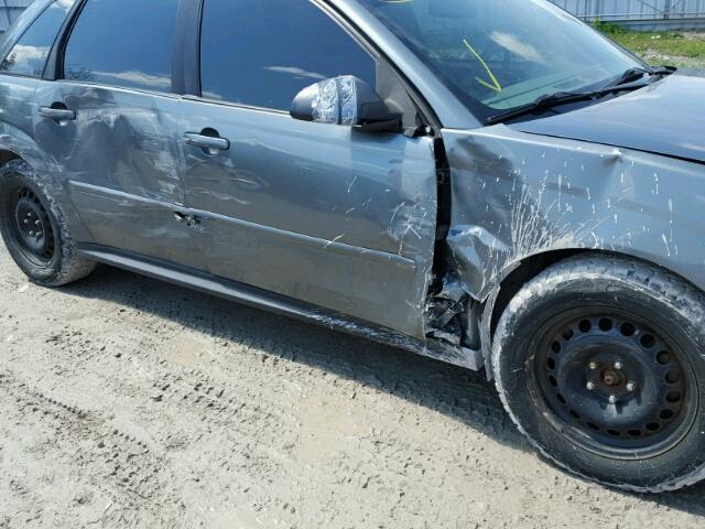 1G1ZT64885F340544 - 2005 CHEVROLET MALIBU MAX ნაცრისფერი ფოტო 9