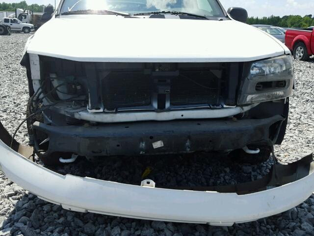 1GNET16S536244439 - 2003 CHEVROLET TRAILBLAZE WHITE photo 9