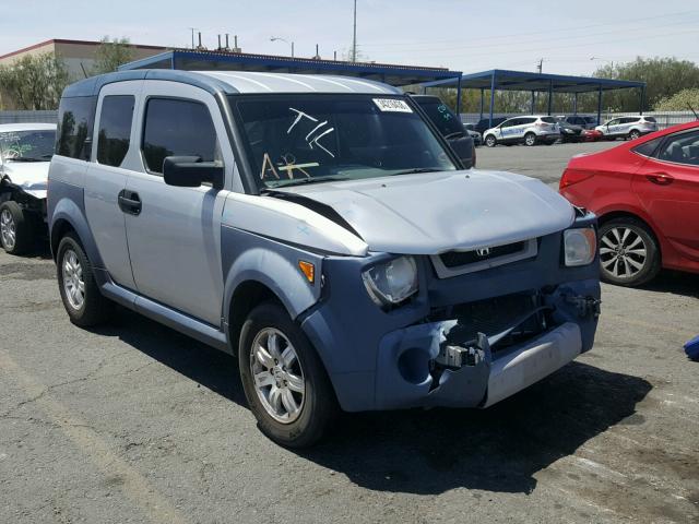 5J6YH186X6L014516 - 2006 HONDA ELEMENT EX SILVER photo 1