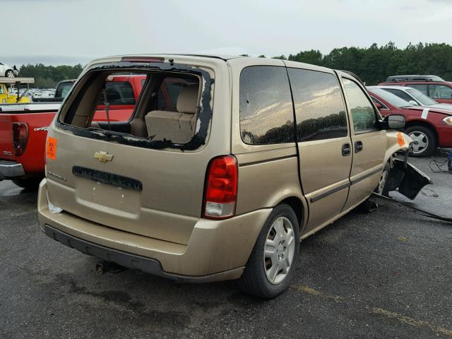 1GNDU23L06D138850 - 2006 CHEVROLET UPLANDER L 金色 照片 4