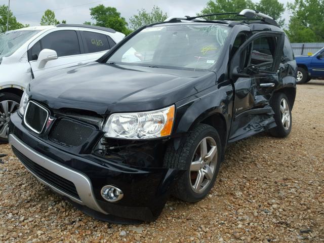 2CKDL537286291112 - 2008 PONTIAC TORRENT GX BLACK photo 2