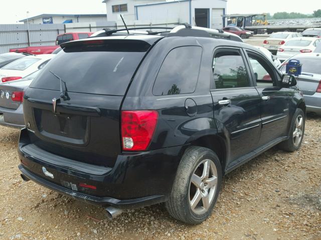 2CKDL537286291112 - 2008 PONTIAC TORRENT GX BLACK photo 4