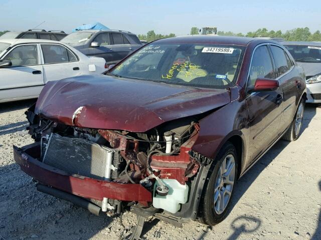 1G11C5SA3GF128747 - 2016 CHEVROLET MALIBU LIM 红色 照片 2