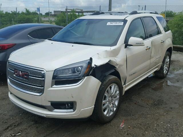 1GKKRTKD9FJ224813 - 2015 GMC ACADIA DEN WHITE photo 2