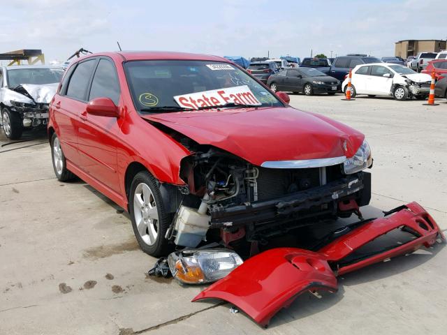 KNAFE161475004953 - 2007 KIA SPECTRA5 S RED photo 1