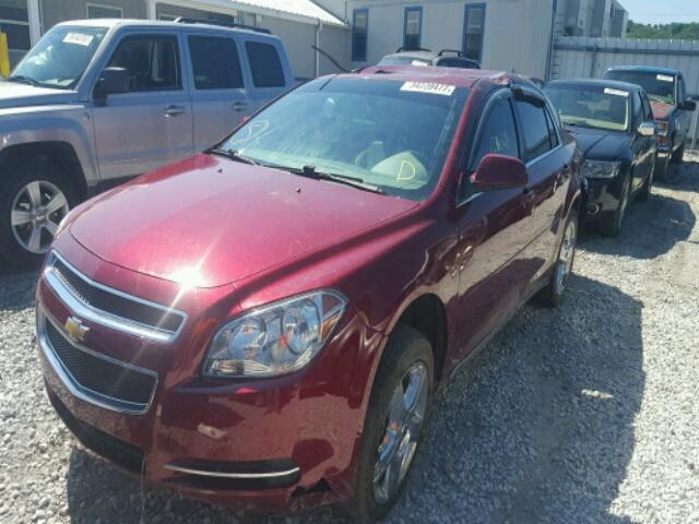 1G1ZD5E72BF305619 - 2011 CHEVROLET MALIBU 2LT MAROON photo 2