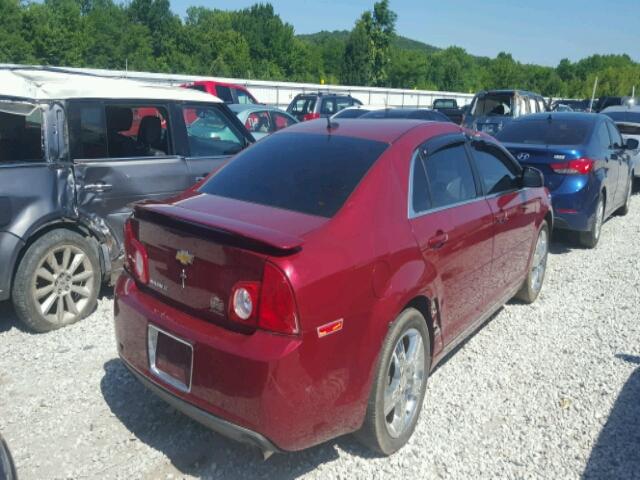 1G1ZD5E72BF305619 - 2011 CHEVROLET MALIBU 2LT MAROON photo 4