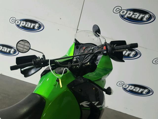 JKAKLEE19FDA81383 - 2015 KAWASAKI KL650 E GREEN photo 5