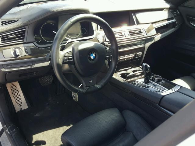 WBAYA8C5XED228364 - 2014 BMW 750 I WHITE photo 9