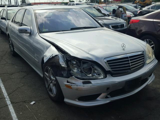 WDBNG75J76A483158 - 2006 MERCEDES-BENZ S 500 SILVER photo 1
