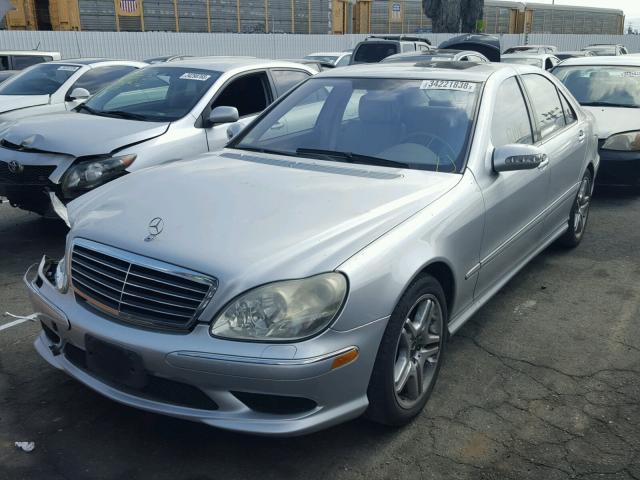 WDBNG75J76A483158 - 2006 MERCEDES-BENZ S 500 SILVER photo 2