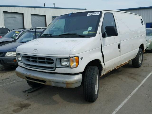 1FTNE24L52HB56577 - 2002 FORD ECONOLINE WHITE photo 2