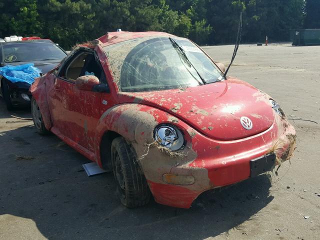 3VWBK21C83M409210 - 2003 VOLKSWAGEN NEW BEETLE წითელი ფოტო 1